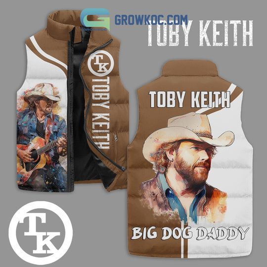 Discover Toby Keith Big Dog Daddy Sleeveless Puffer Jacket