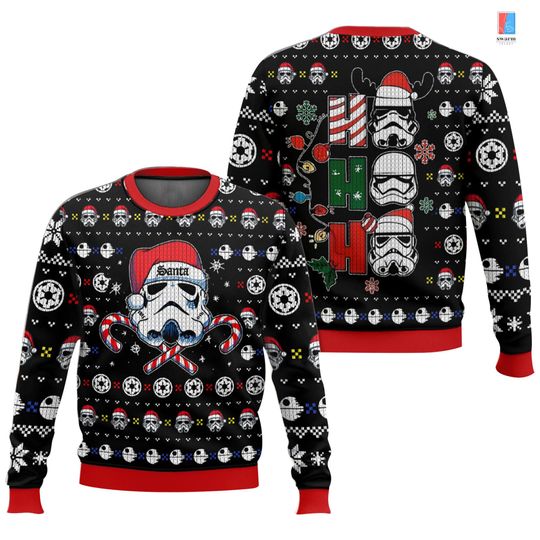 Discover Star Wars Stormtrooper Santa Ugly Christmas Sweater