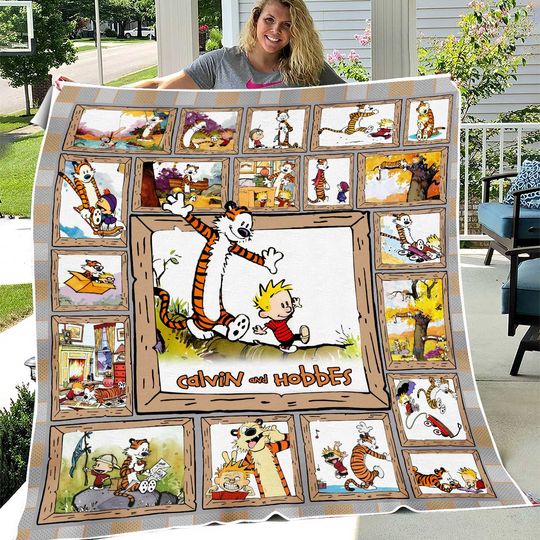 Discover Calvin And Hobbes Quilt, Calvin And Hobbes Fleece Blanket