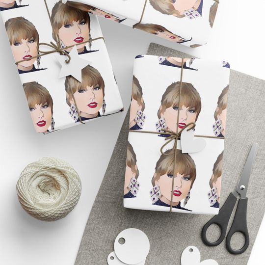 Discover Taylor Swift Christmas Gift Wrapping Paper