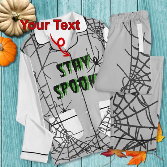 Discover Personalized Stay Spooky Family Pajama Set