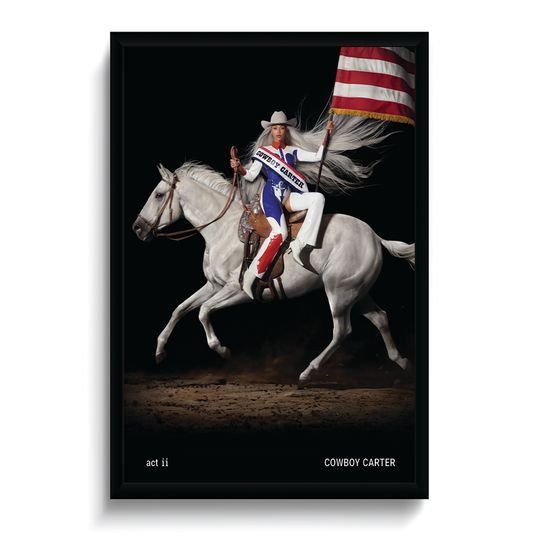 Discover Beyonce Cowboy Carter Act II Poster