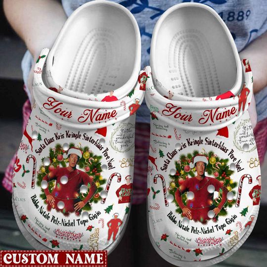 Discover The Santa Clause Movie Christmas Shoes, Personalized Tim Allen Xmas Clog