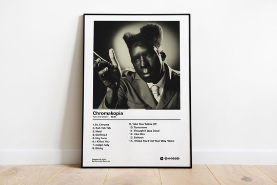 Discover Tyler, the Creator - Chromakopia Album Poster
