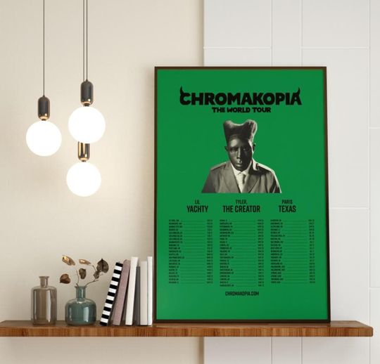 Discover Chromakopia The World Tour Poster