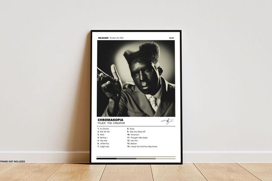 Discover Chromakopia - Tyler, the Creator Aesthetic Album Poster