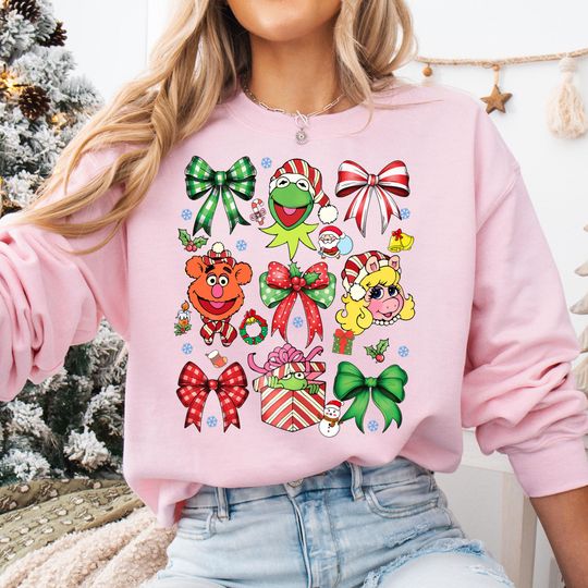 Discover The Muppet Christmas Carol Coquette Bow  Sweatshirt