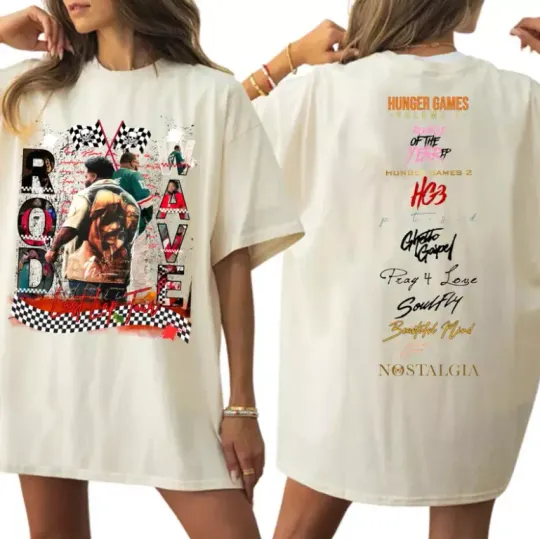 Discover Rod Wave Last Lap In Rod We Trust Shirt, Concert Tour , Rapper Tee