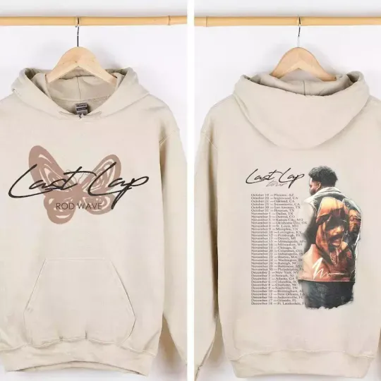 Discover Rod Wave Last Lap Tour Hoodie