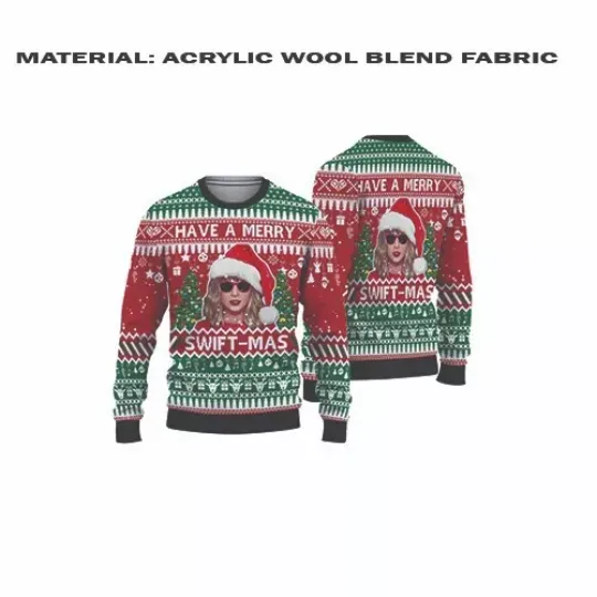Discover Have A Merry Swiftmas Ugly Sweater