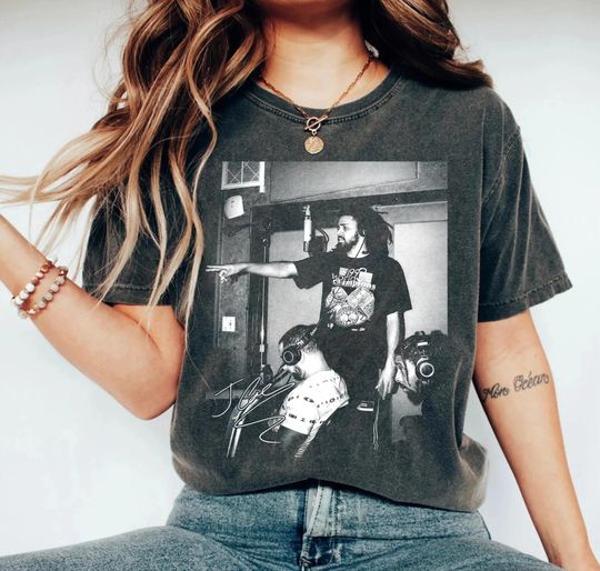Discover J Cole Rapper Shirt, Bootleg Rap Tees 90s Shirt, J Cole Graphic Tee