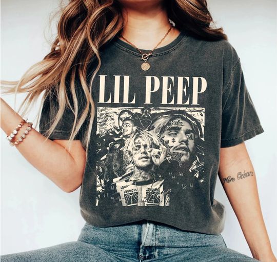 Discover Comfort Color Lill Peep  world tour T-shirt, Rap Hip Hop Tee , 90s Lill tshirt