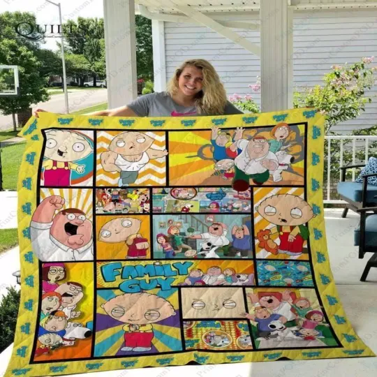 Discover Family Guy Quilt  Family Guy Cartoon Movie Blanket