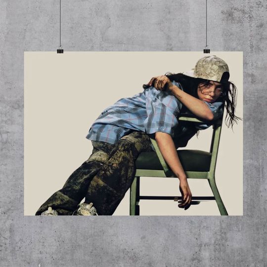 Discover Billie Eilish Rolling Stone Premium Matte Vertical Posters