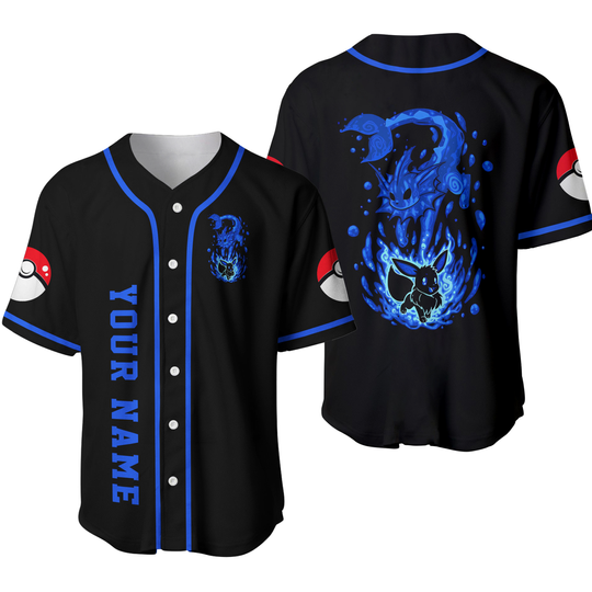 Discover Eevee PKM Baseball Shirt