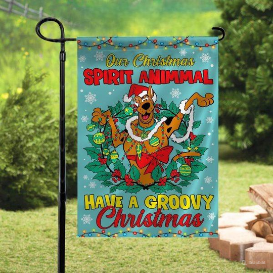 Discover Scooby Doo Christmas garden Flag, Merry Christmas Garden Flags