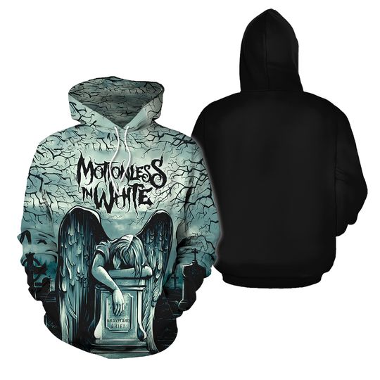 Discover Vintage Motionless In White Hoodie 3D