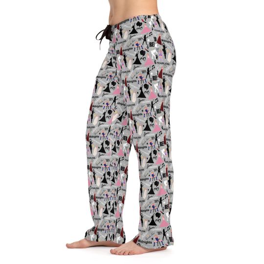 Discover Swift Grey Women's Pajama Pants, Taylor's Version, Cozy Sleepwear