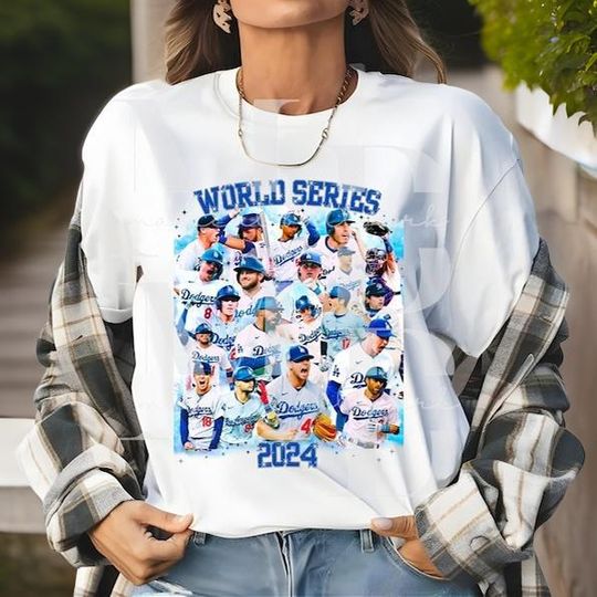 Discover LA Baseball Inspired World Series 2024 T-shirt