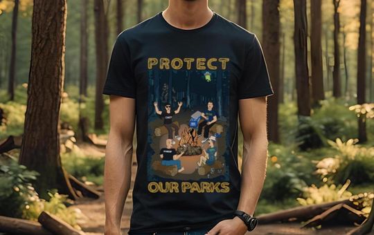 Discover Protect Our Parks Merch Heavy Cotton Tee