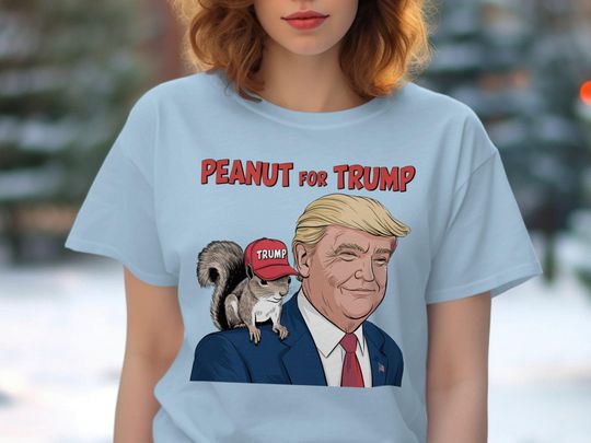 Discover Peanut the Squirrel for Trump Shirt, Funny Squirrel Peanut for Trump