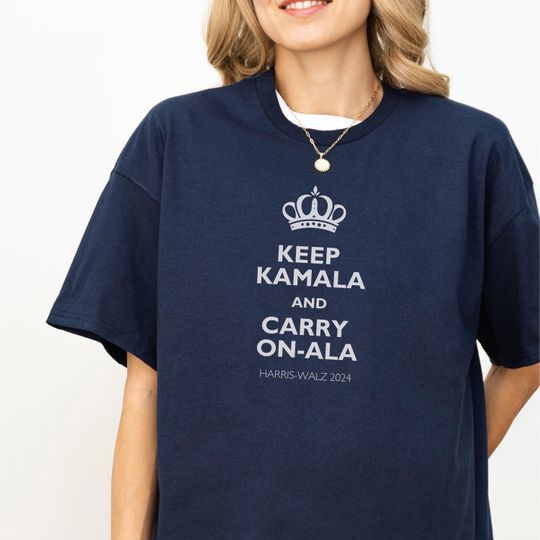 Discover Keep Kamala and Carry On Harris Walz 2024 Shirt