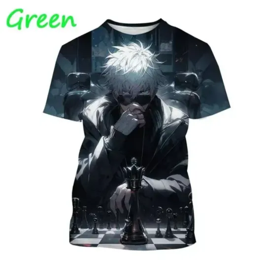 Discover Jujutsu Kaiju Anime Gojo Satoru Itadoru Yuji 3D  T-Shirt