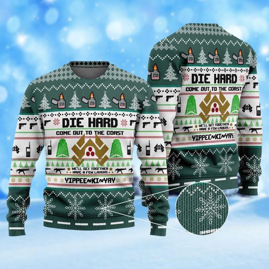 Discover Die Hard Christmas Sweater, Its Not Christmas Sweater
