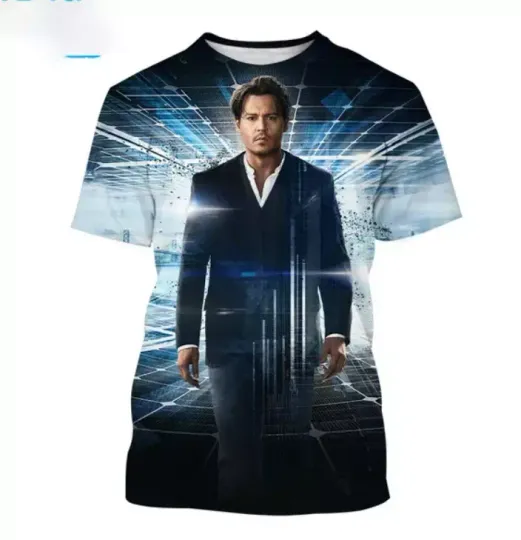 Discover Johnny Depp 3d shirt t shirt 3D.. new gift Christmas 3d full print