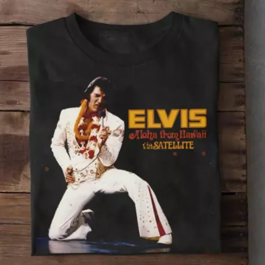 Discover Rare Elvis Presley Aloha From Hawaii Gift For Fan Shirt