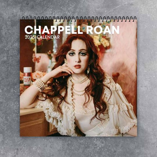Discover Chappell Roan Wall Calendar 2025 | Celeb 2025 Calendar | Pink Pony Club Single | Chappell Roan Princess | Gift For Christmas