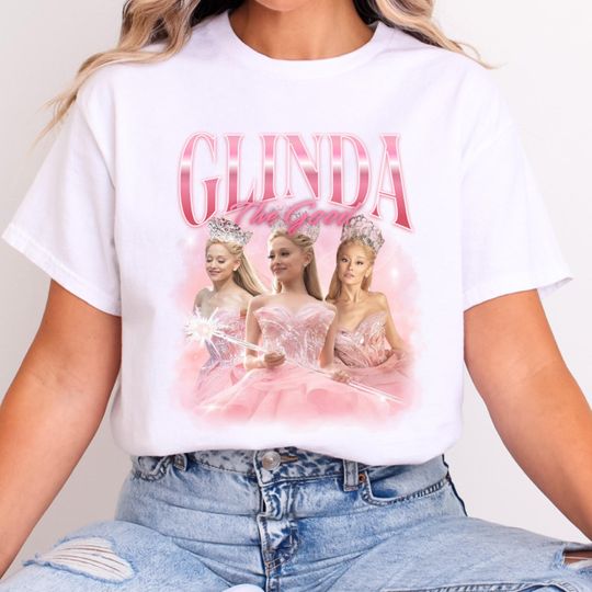 Discover Ariana, Glinda Popular Bootleg Tee, Wicked Shirts