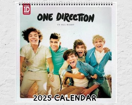 Discover One Direction 2025 Calendar  Perfect Gift for Directioners!