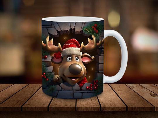 Discover 3D Moose Mugs, Gifts for Friends