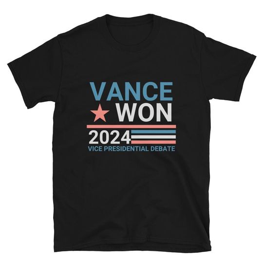 Discover Vance Won 2024 Vice Presidential Debate Shirt