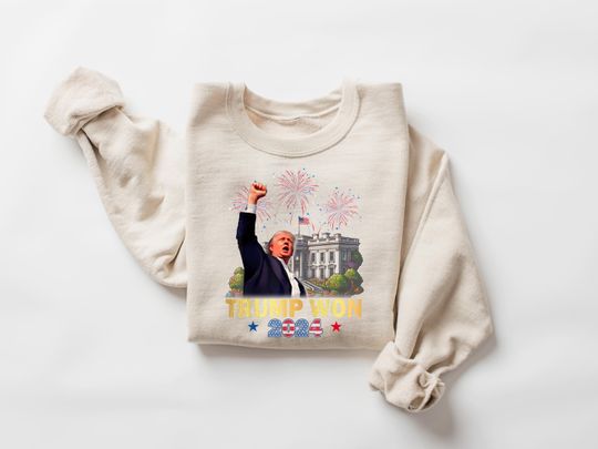 Discover Trump Won 2024 Holiday Sweater