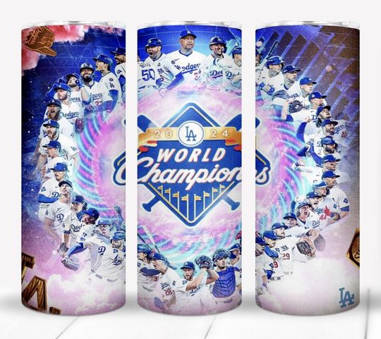 Discover World Series Los Angeles Tumbler with lid and straw