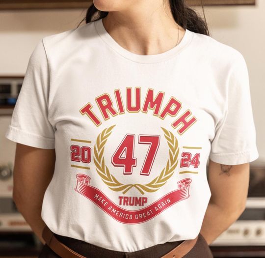 Discover Trump 47 Victory Shirt - Patriotic Pro Trump Merchandise for Proud Patriots