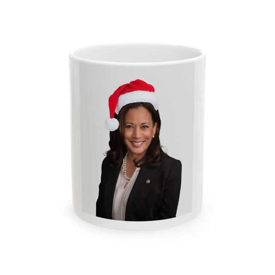 Discover Spritzwood "Christmas Kamala" Mug