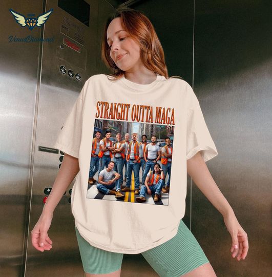 Discover Trump Straight Outta Maga Shirt Trump Vance Kennedy Musk Thug Life Shirt