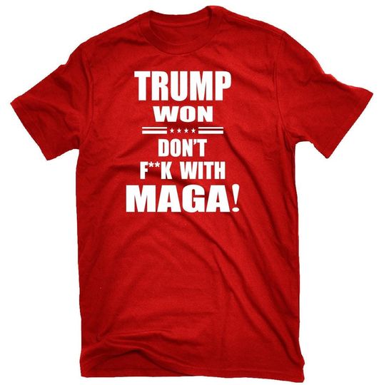 Discover Don't Mess With MAGA! 2024 Trump T-Shirt