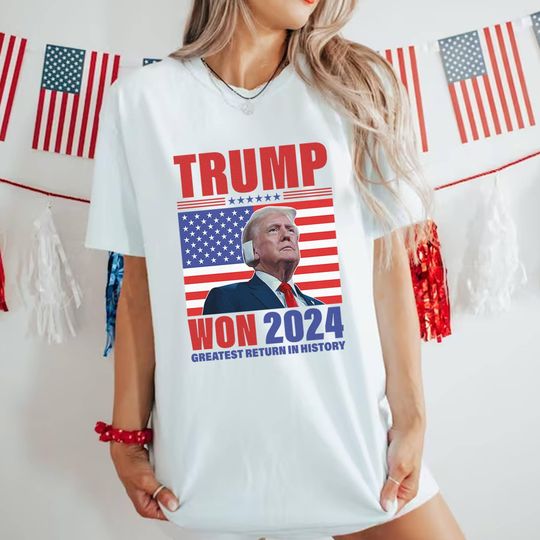 Discover Trump Vance 2024 Victory Shirt
