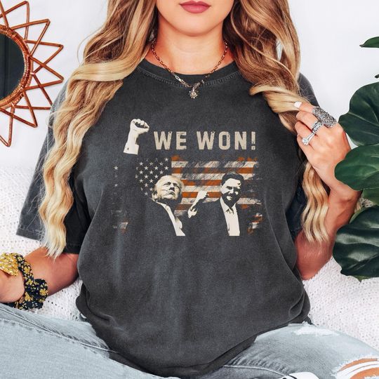 Discover Trump 47 Shirt, MAGA 2024 crewneck, Trump Vance Shirt, Patriot T-Shirt