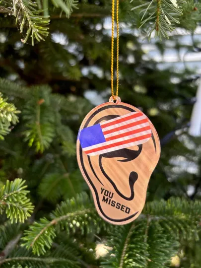 Discover Donald Trump MAGA Christmas Ornament, Donald Trump President Car Ornament Gift
