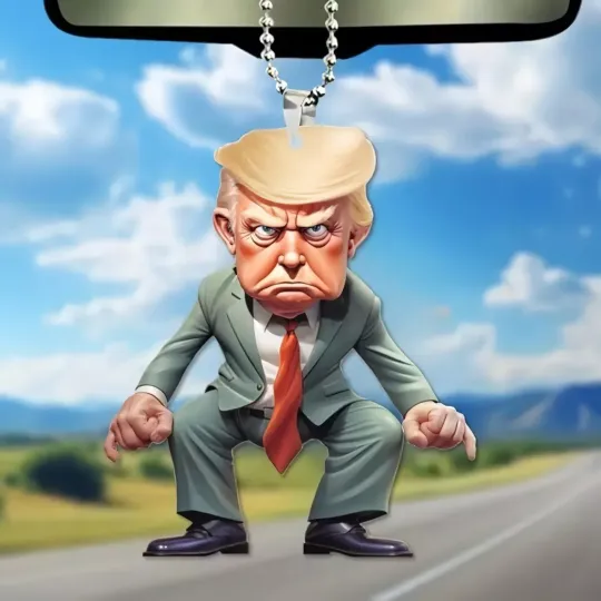 Discover Donald Trump MAGA Christmas Ornament, Donald Trump President Ornament OR9493