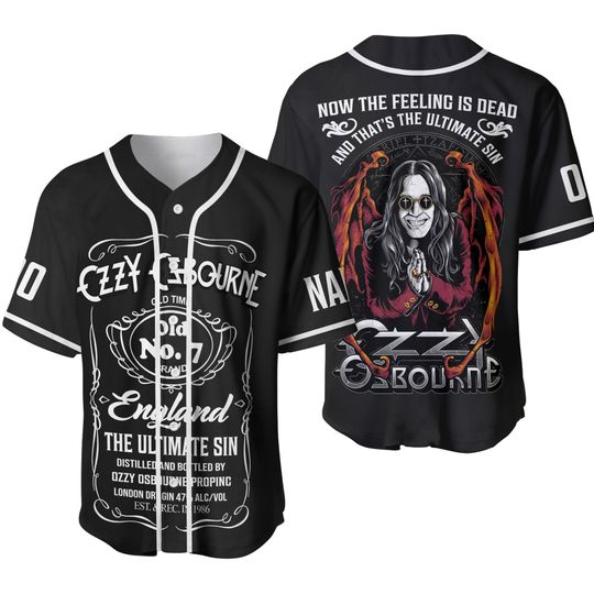 Discover Ozzy Osbourne Baseball Jersey For Fans