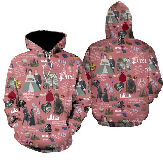 Discover Outlander Gift Collection - Sassenach and Fraser Hoodies