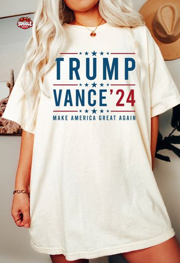 Discover Trump Vance 24 Shirt - Political Statement