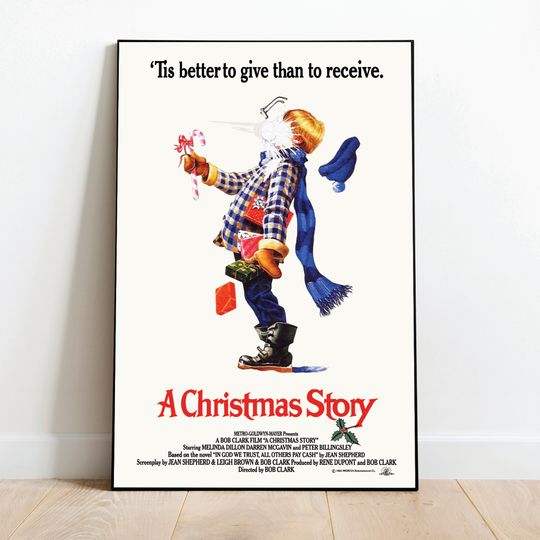 Discover A Christmas Story - 1983 - Christmas Holiday Movie Poster