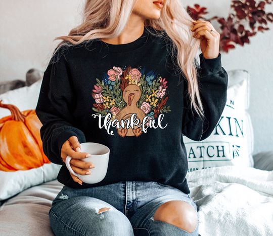 Discover Thanksgiving Turkey Family Sweatshirt